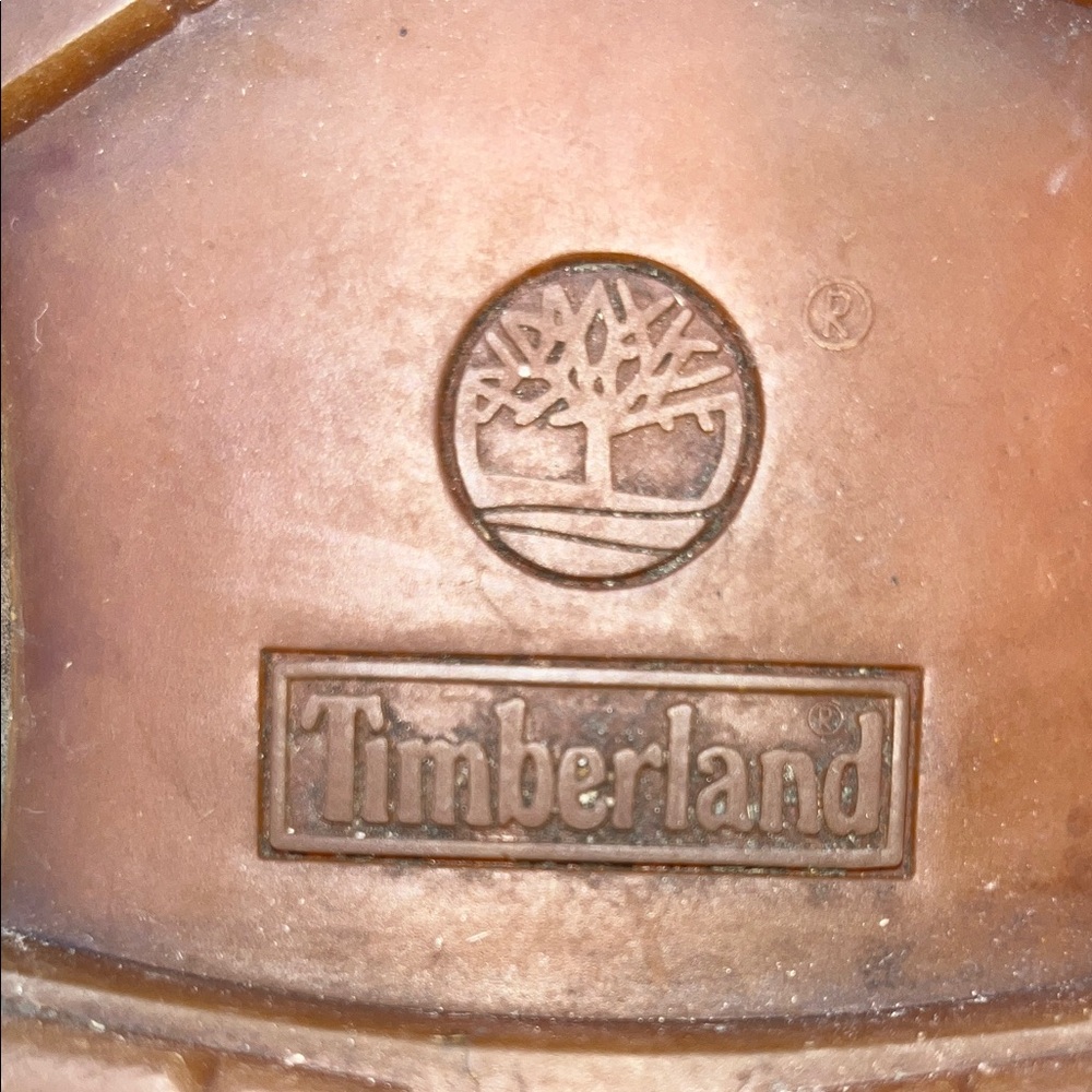 Timberland Classic Brown Leather Lace Up Work Boots‎ Size 9 Wide - Picture 2 of 14